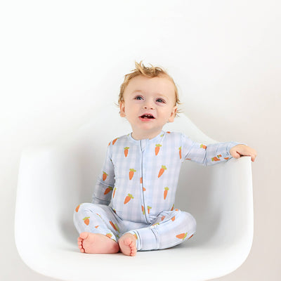 Gigi and Max: Henry Carrot Gingham Zip