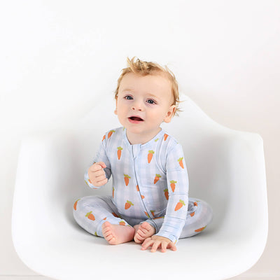 Gigi and Max: Henry Carrot Gingham Zip