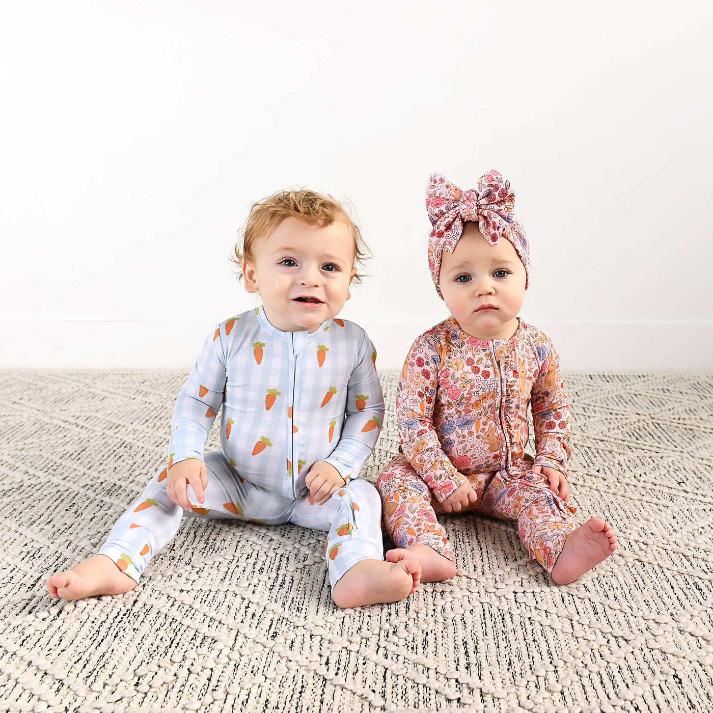 Gigi and Max: Henry Carrot Gingham Zip