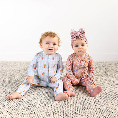 Gigi and Max: Henry Carrot Gingham Zip