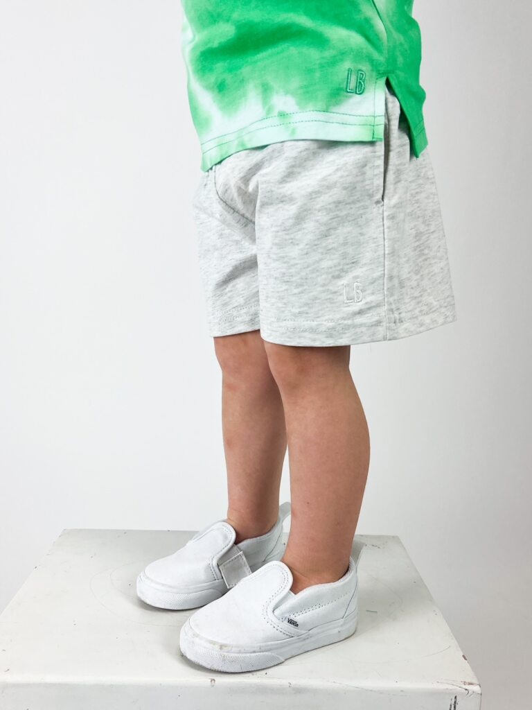 Little Bipsy Gym Shorts: Heather Grey