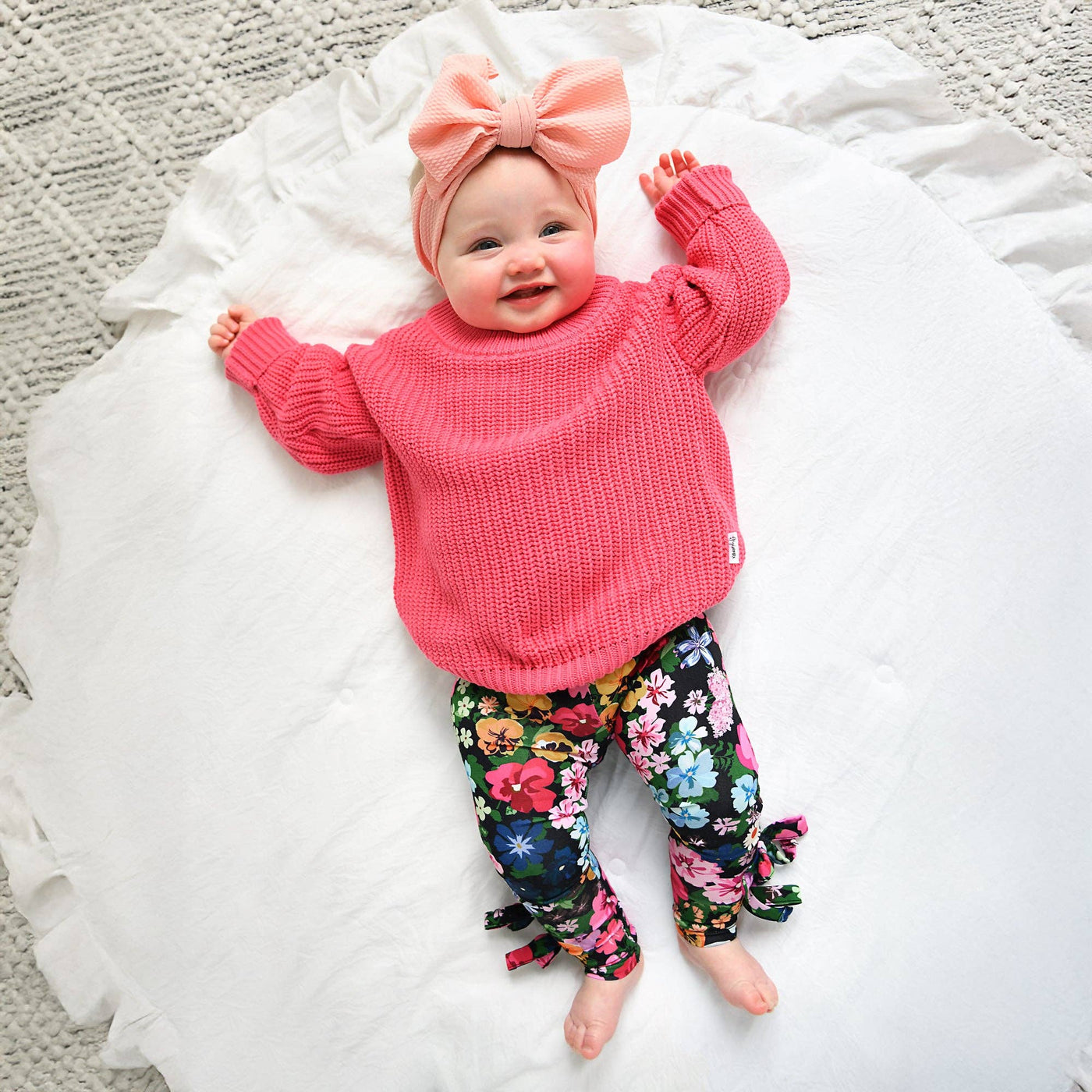 Gigi and Max Sweater: Deep Pink