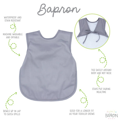 BapronBaby: Solid Slate Minimalist Bapron