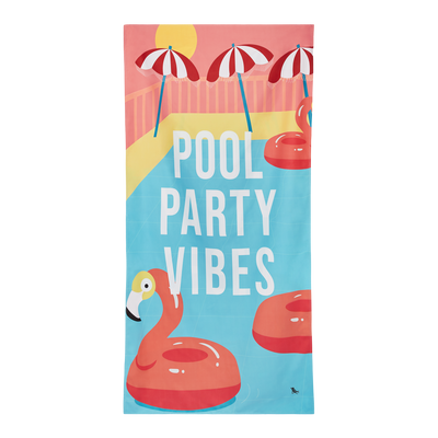 Dock & Bay Quick Dry Towel: Pool Party Vibes