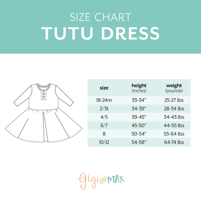 Gigi and Max: Kennedy Floral Tulle Tutu Dress