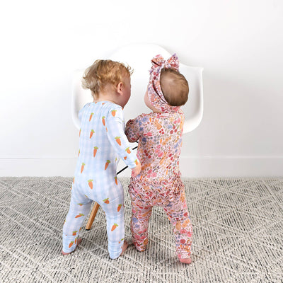 Gigi and Max: Henry Carrot Gingham Zip