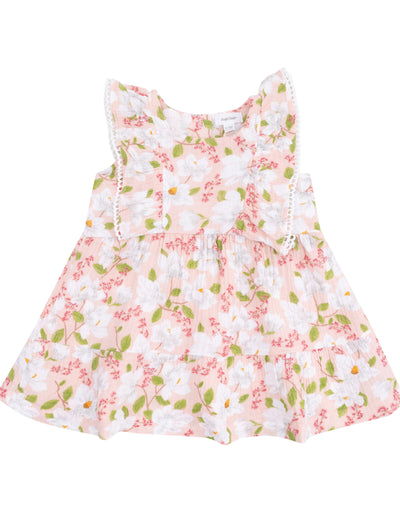 Angel Dear Muslin Dress: Magnolias