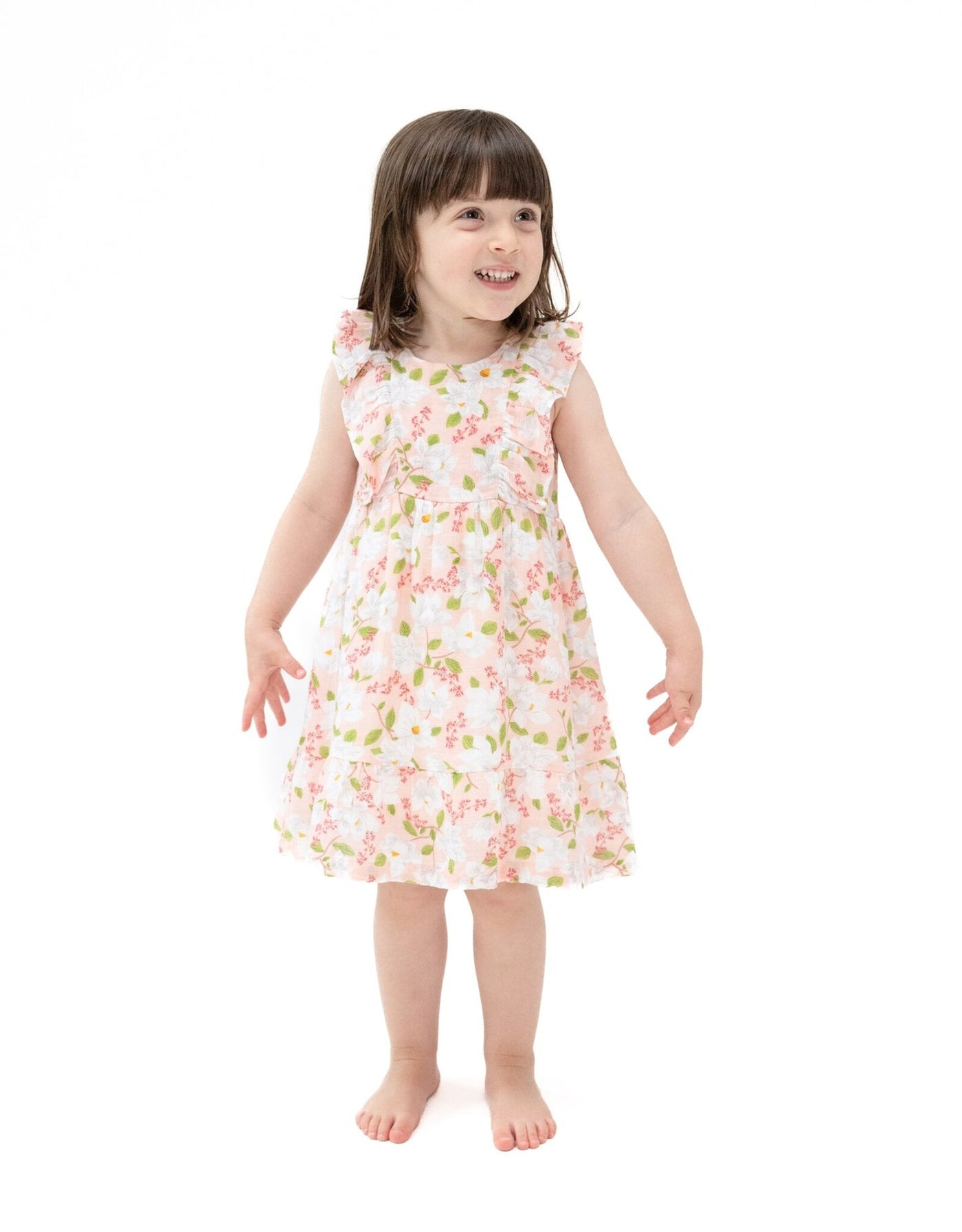 Angel Dear Muslin Dress: Magnolias