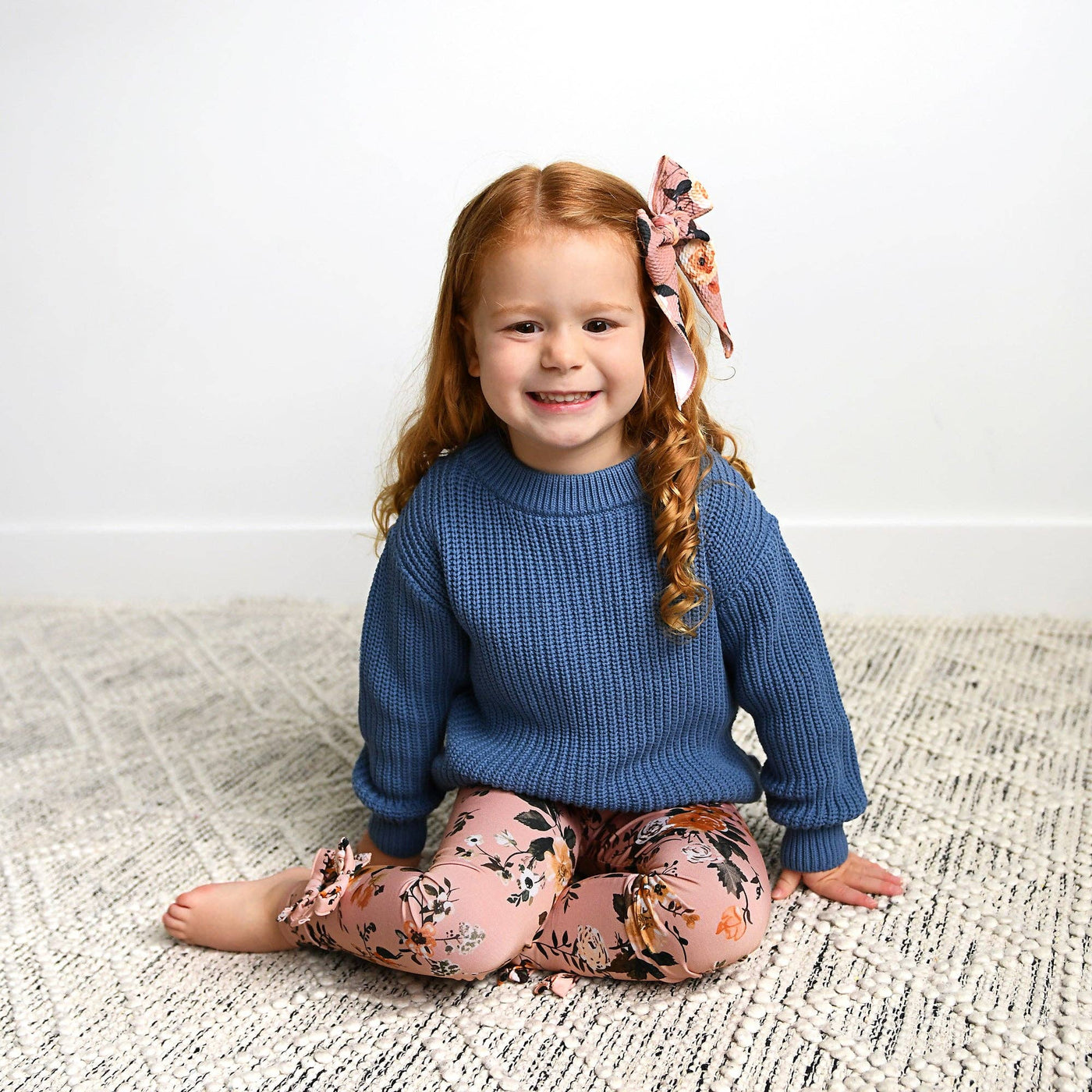 Gigi and Max Sweater: Steel Blue