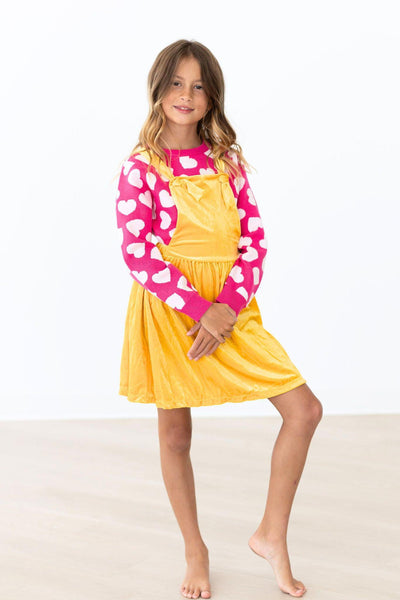 Mila & Rose:  Hot Pink Hearts Sweater SHIPS SEPARATELY