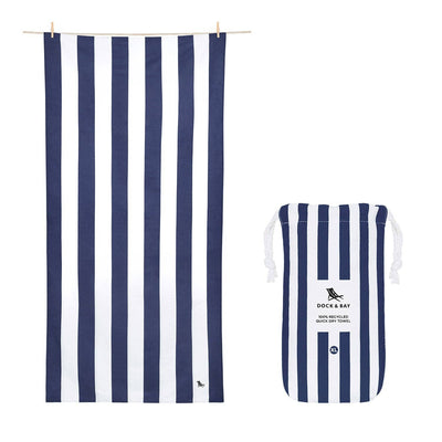 Dock & Bay Quick Dry Towel: Whitsunday Blue