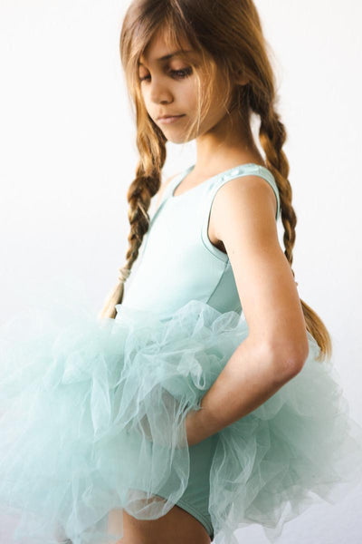 Mila & Rose:  Sage Tank Tutu Leotard SHIPS SEPARATELY