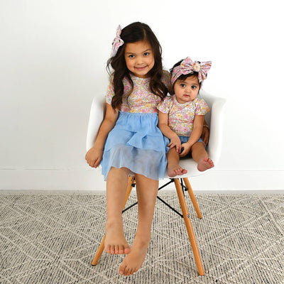 Gigi and Max: Kennedy Floral Tulle Tutu Dress