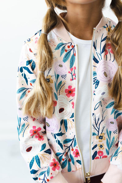 Mila & Rose:  Whimsy Satin Jacket SHIPS SEPARATELY
