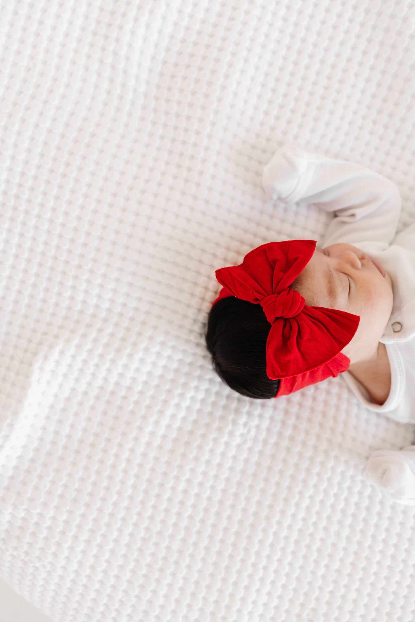 Baby Bling Bows The Knot Headwrap: Cherry Red