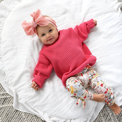 Gigi and Max Bow Leggings: Lottie