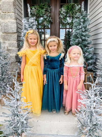 Joy Costume Princess Beauty yellow costume dress SHIPS SEPARATELY