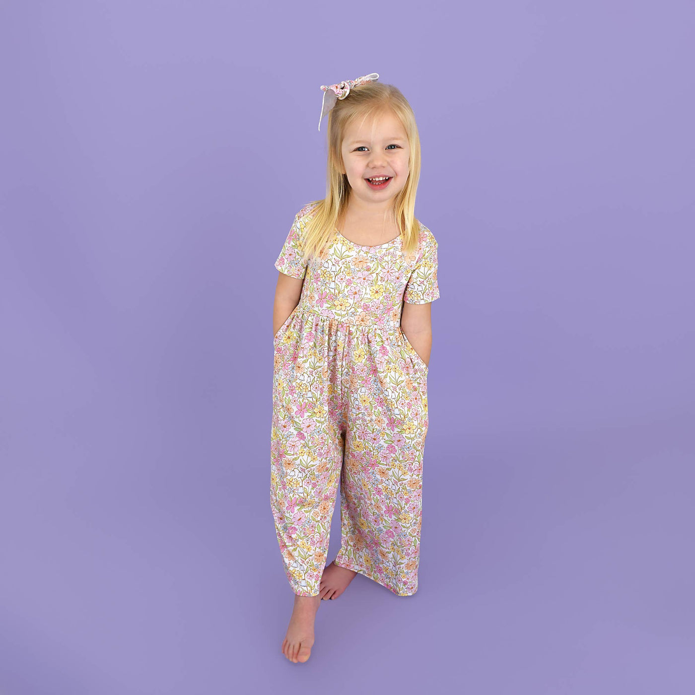 Gigi and Max: Kennedy Floral Romper