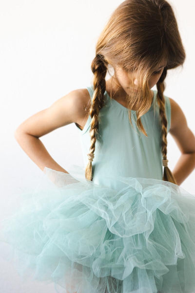 Mila & Rose:  Sage Tank Tutu Leotard SHIPS SEPARATELY