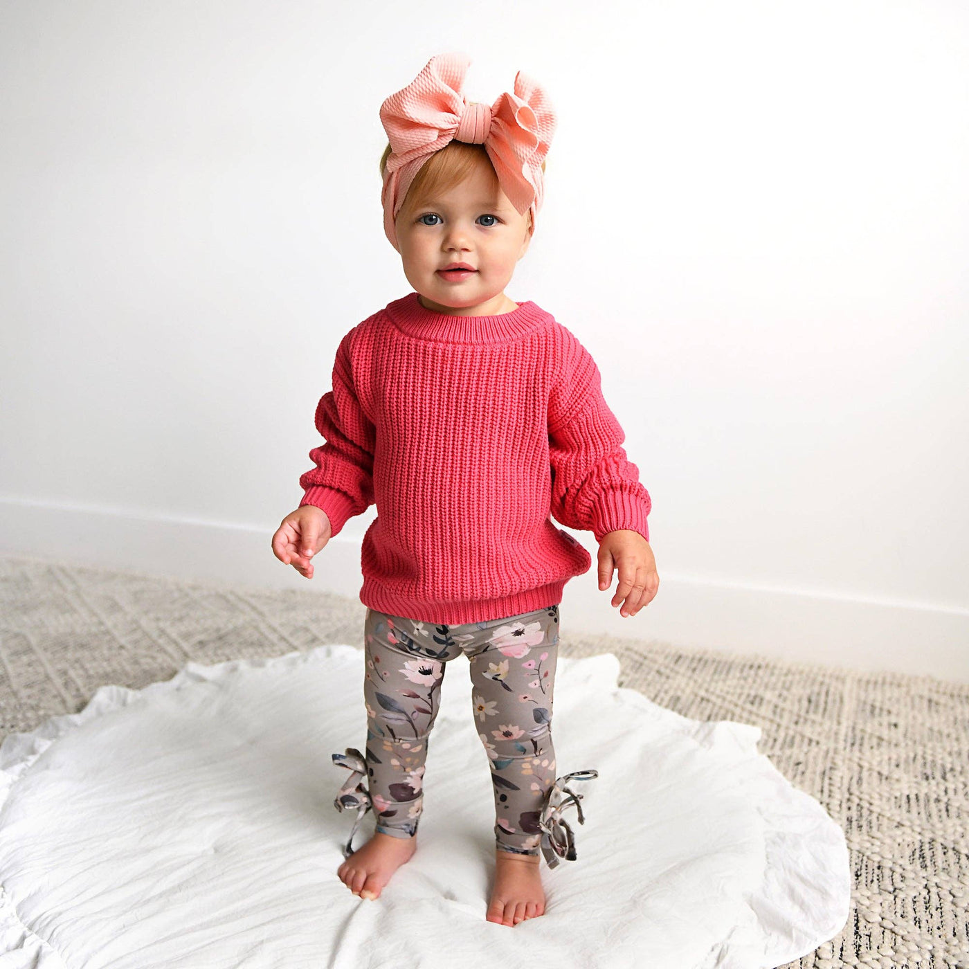Gigi and Max Sweater: Deep Pink
