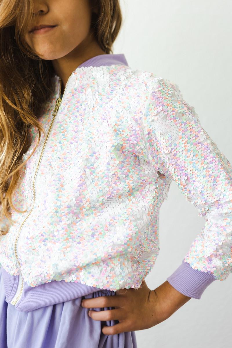 Mila & Rose:  Unicorn Flip Sequin Jacket SHIPS SEPARATELY
