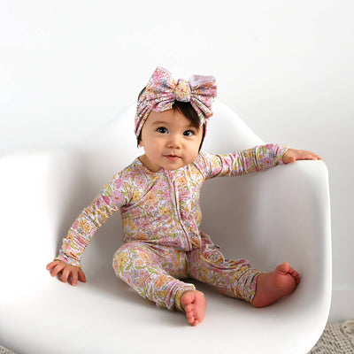 Gigi and Max Ruffle Zip: Kennedy Floral