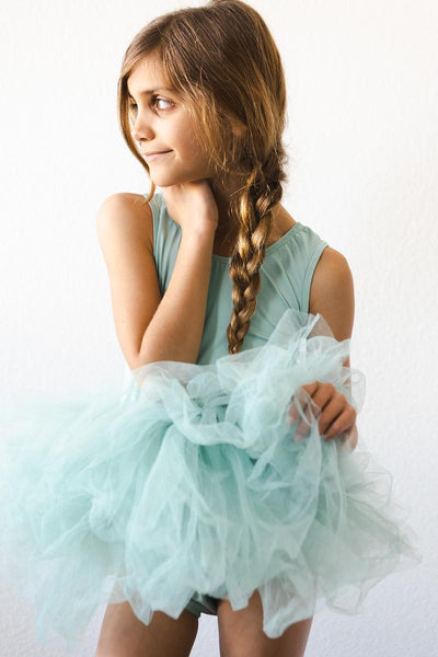 Mila & Rose:  Sage Tank Tutu Leotard SHIPS SEPARATELY