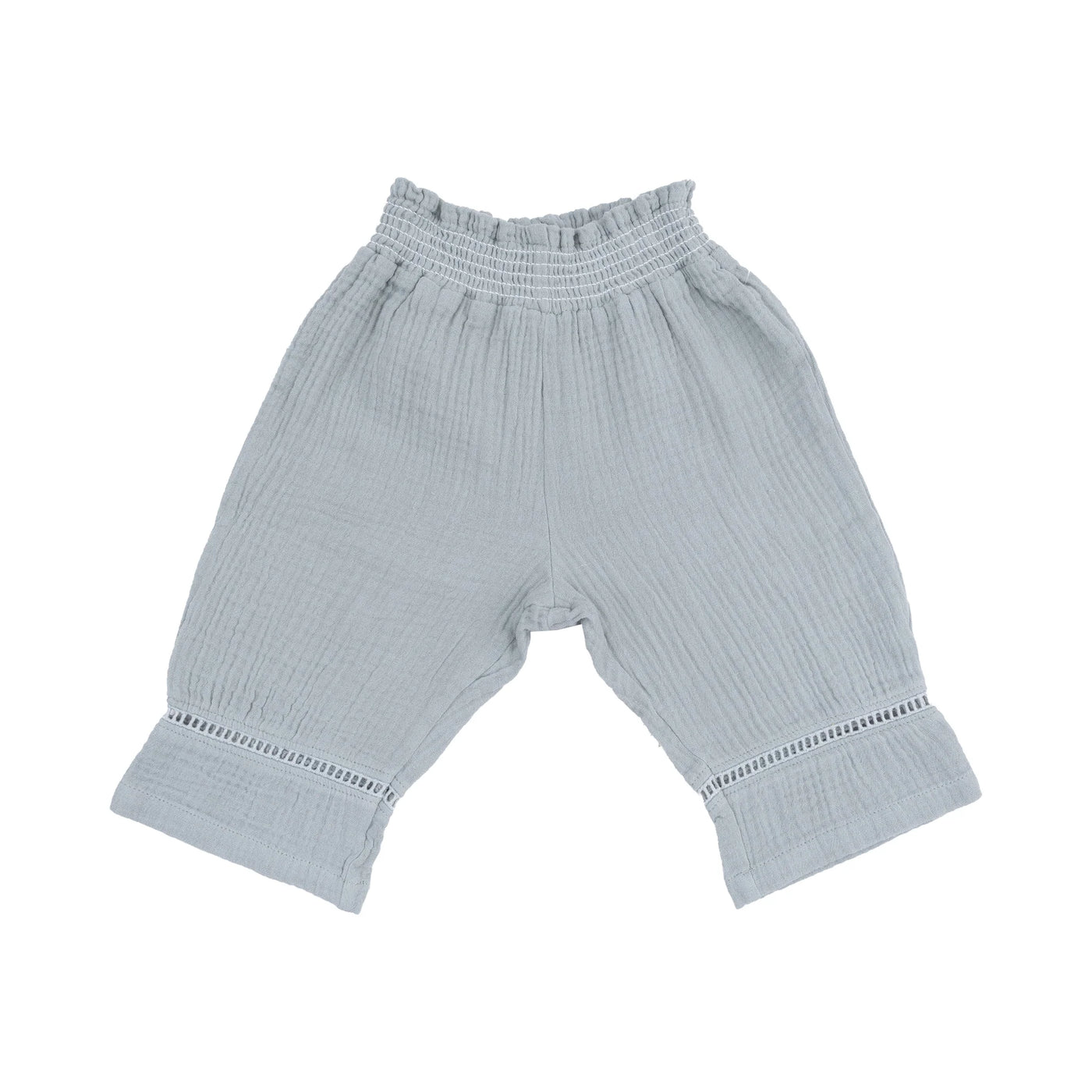 Angel Dear Muslin Tank And Smocked Waist Pants: Jadeite Simple Floral