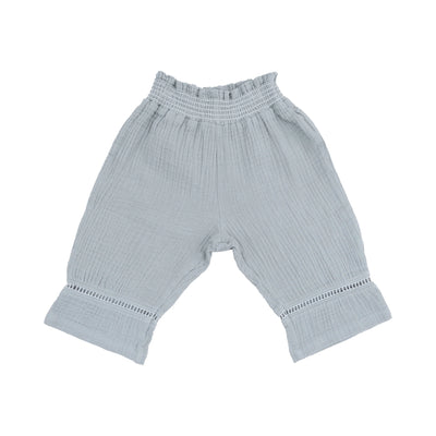 Angel Dear Muslin Tank And Smocked Waist Pants: Jadeite Simple Floral