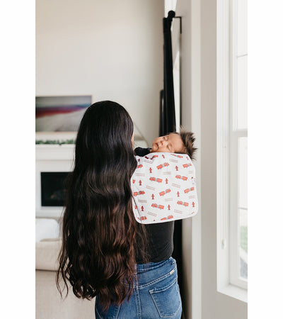 Copper Pearl Burp Cloth Set: Chief