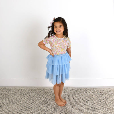 Gigi and Max: Kennedy Floral Tulle Tutu Dress
