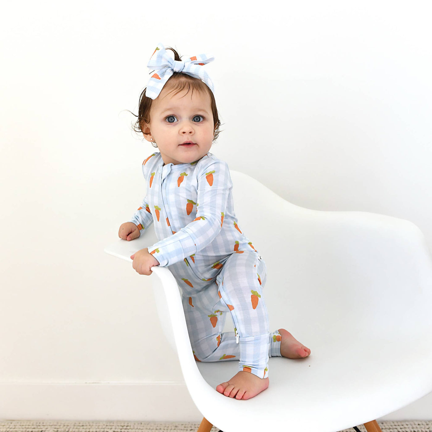 Gigi and Max: Henry Carrot Gingham Zip