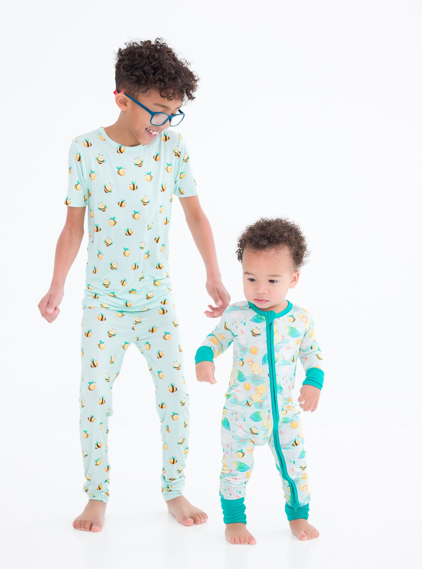 Birdie Bean Convertible Romper: Waddles