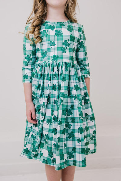 Mila & Rose:  Lucky One Pocket Twirl Dress SHIPS SEPARATELY