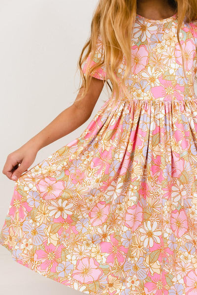 Mila & Rose:  What's Up Buttercup S/S Pocket Twirl Dress SHIPS SEPARATELY