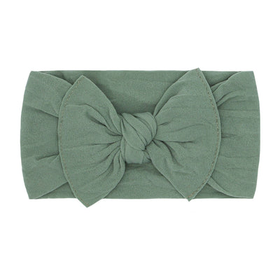 Baby Bling Bows The Knot Headwrap: Sage