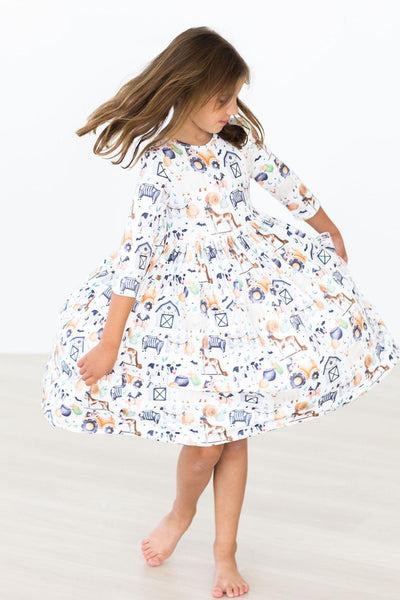 Mila & Rose:  Stay Spooky Pocket Twirl Dress SHIPS SEPARATELY