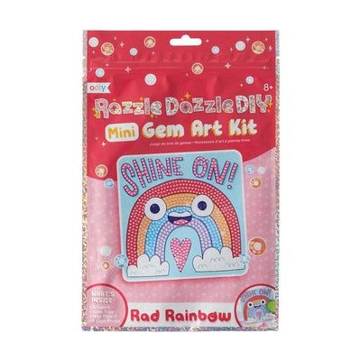 OOLY D.I.Y. Mini Gem Art Kit: Rad Rainbow