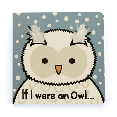 Jellycat Book: If I Were an Owl (Snowy Bashful Cover)