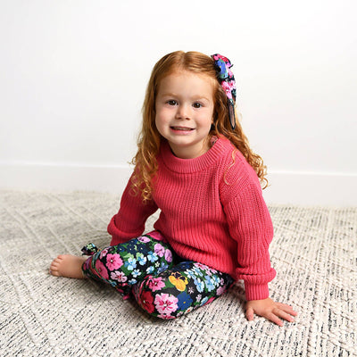 Gigi and Max Bow Clip: Cassandra Floral