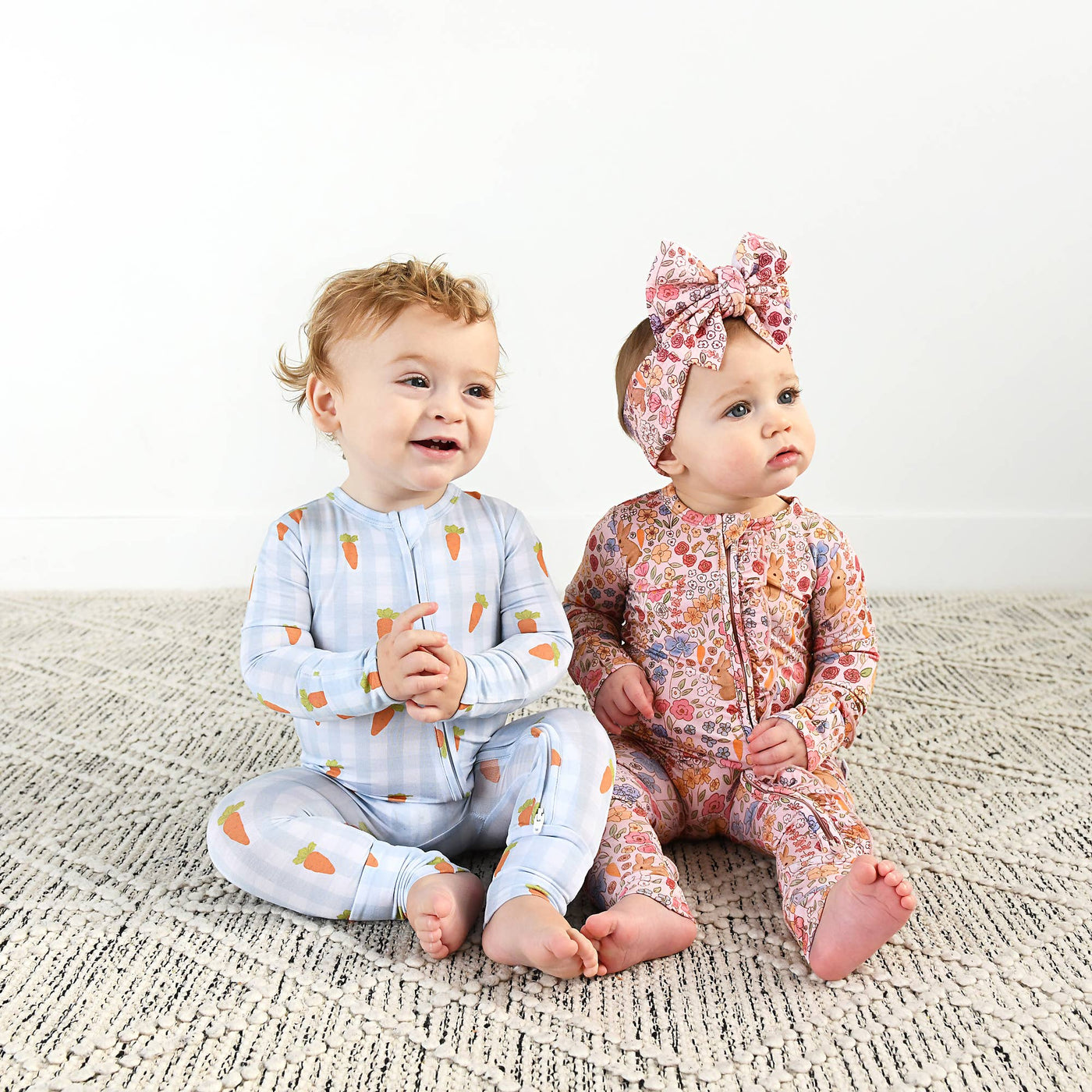 Gigi and Max: Henry Carrot Gingham Zip