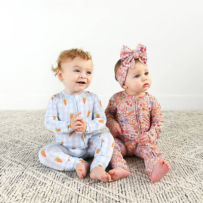 Gigi and Max: Henry Carrot Gingham Zip