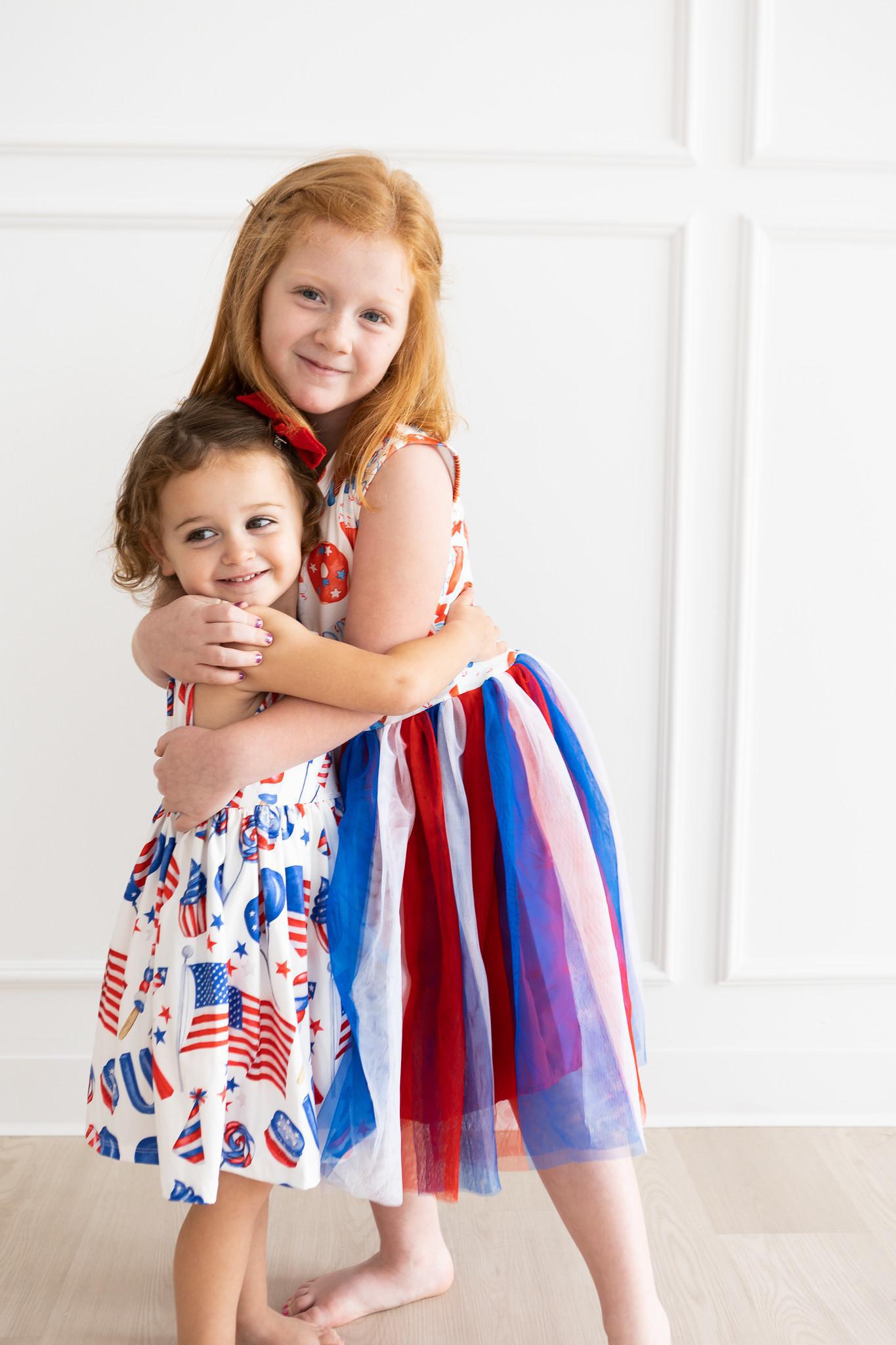 Mila & Rose:  Party in the USA Tank Twirl Dress SHIPS SEPARATELY
