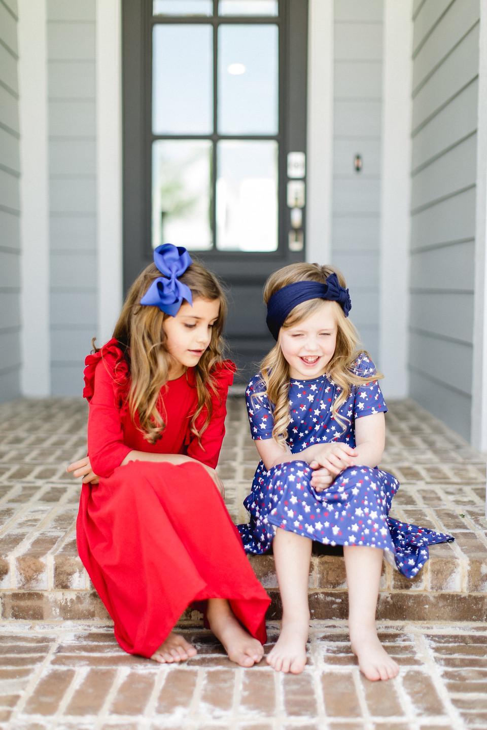 Mila & Rose:  Star Bright S/S Pocket Twirl Dress SHIPS SEPARATELY