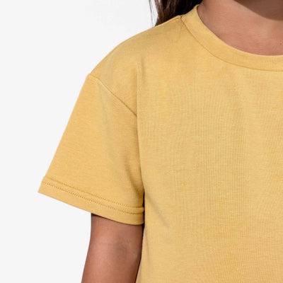 Bellabu Bear Oversized T-Shirt: Latte