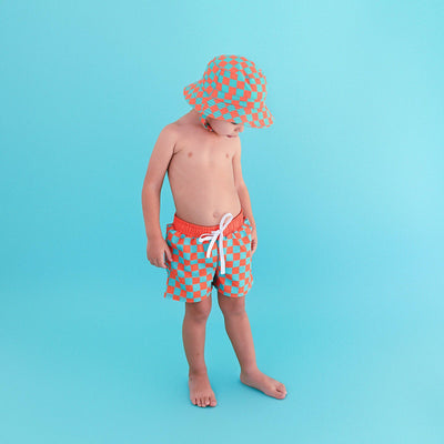 Gigi and Max Swim Shorts: Spencer Checks