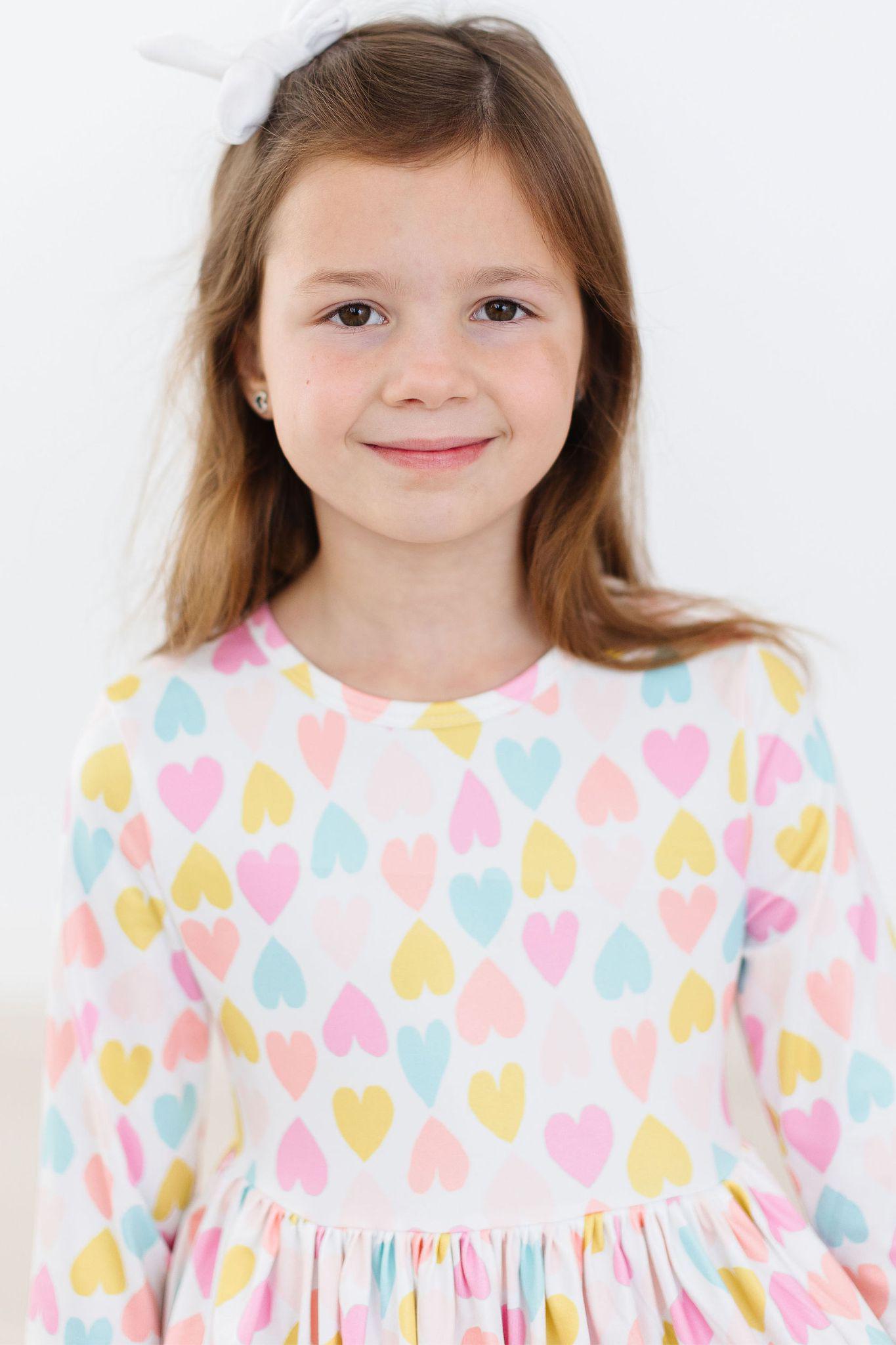 Mila & Rose:  Sweetheart 3/4 Sleeve Pocket Twirl Dress SHIPS SEPARATELY