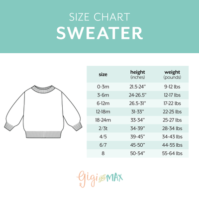 Gigi and Max: Blue Bunny Sweater