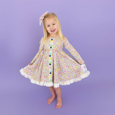 Gigi and Max: Kennedy Floral Clip Bow