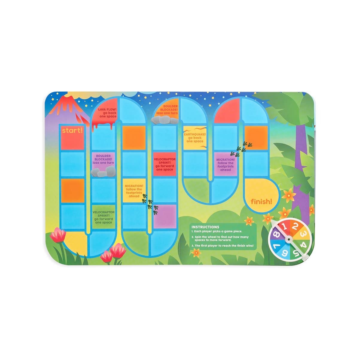 OOLY Play Again! Mini On-The-Go Activity Kit: Daring Dinos